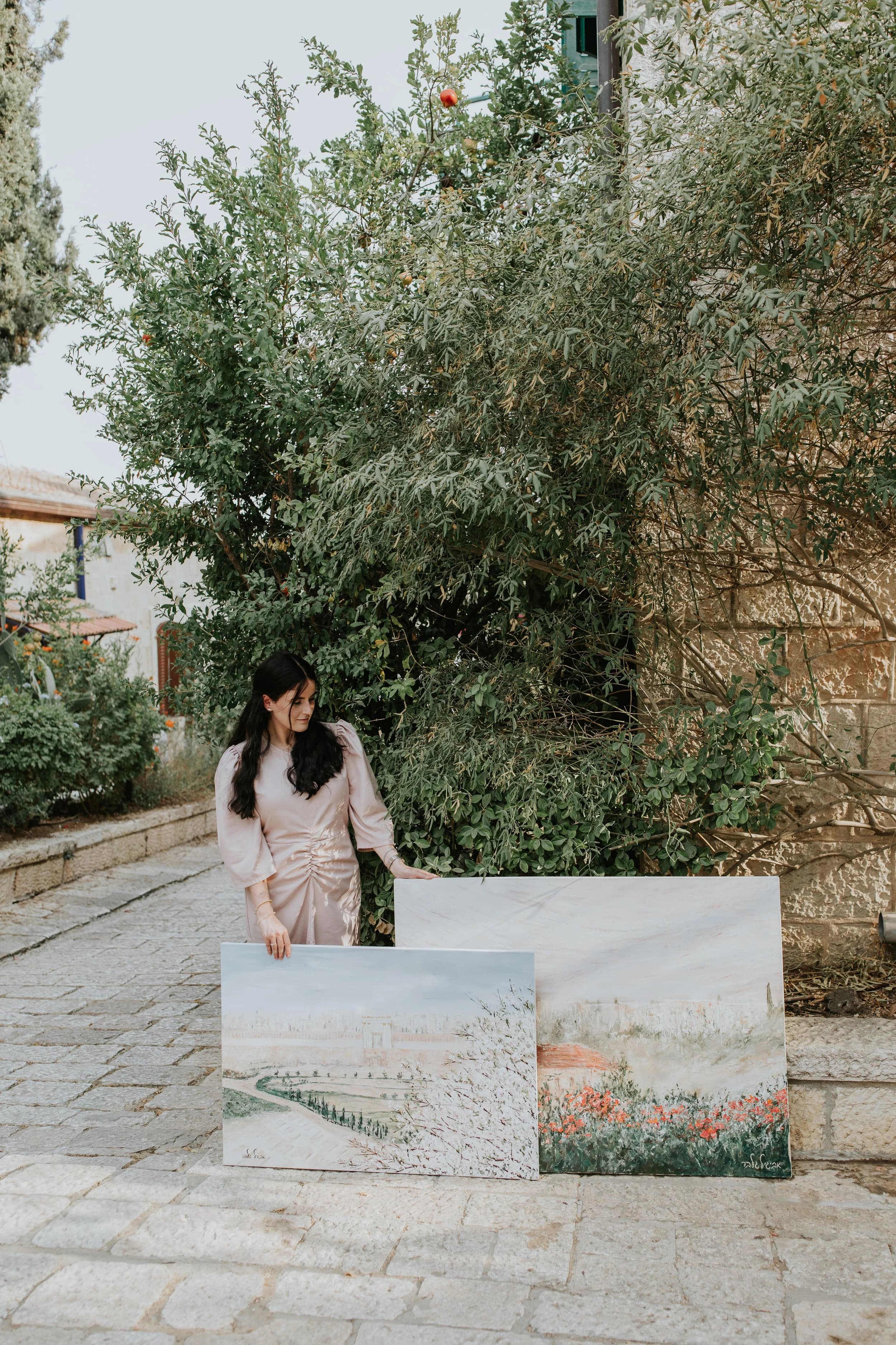 Contemporary Jewish art gallery by Jerusalem artist Avigail Gelber